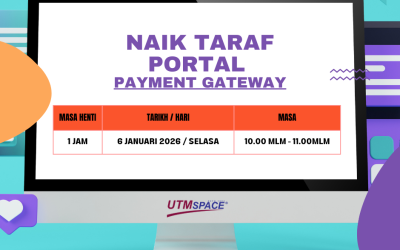 PENGUMUMAN: PROSES MENAIK TARAF CREDIT CARD PAYMENT GATEWAY PADA 6 JANUARI 2026 BAGI